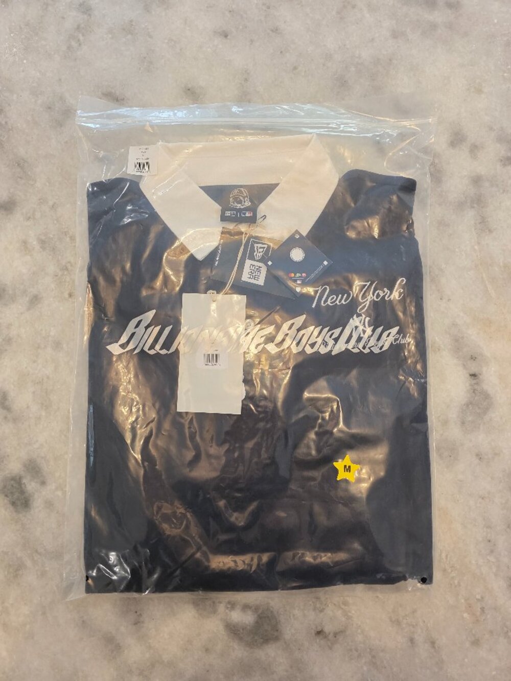 New Billionaire Boys Club x NY Yankees Rugby Shirt - Picture 4 of 7